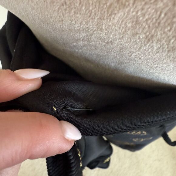 TULAROSA | Revolve Emily Wrap Mini Dress in Black and Gold | Size XS - Picture 11 of 12